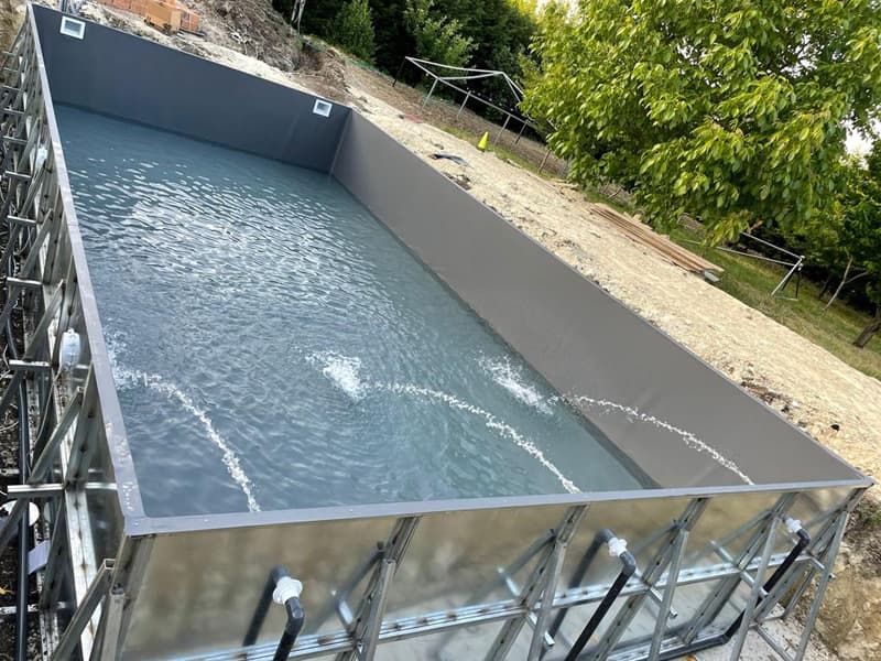 Çelik Panel Havuz Yapımı